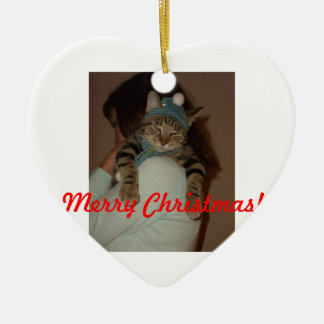 Merry Christmas-Boris Catenov Ceramic Tree Decoration