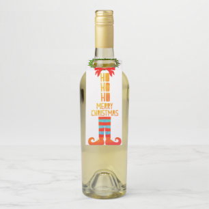 Merry Christmas Bottle Tag