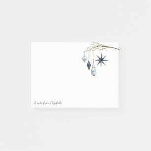 Merry Christmas,Branch,Balls,Santa Claus,Stars Post-it Notes