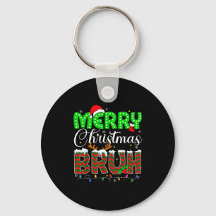 Merry Christmas Bruh Boys Teens Kids Men Xmas Paja Key Ring