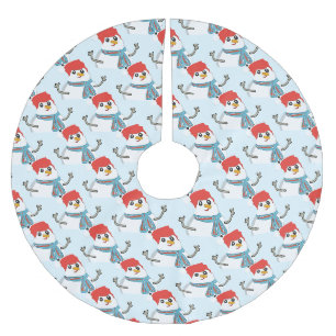 Merry Christmas! Brushed Polyester Tree Skirt