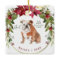 Merry Christmas Bulldog | Add Your Dog's Photo
