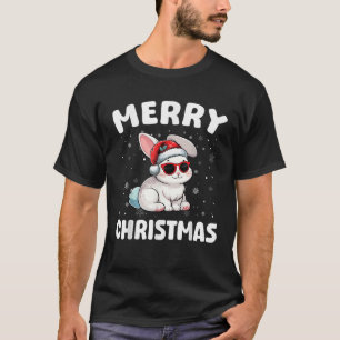 Merry Christmas Bunny Merry Xmas Funny Boy Girl Ki T-Shirt