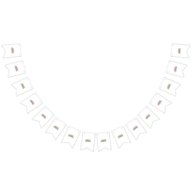 Merry Christmas Bunting (All)