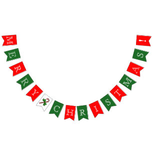 Merry Christmas Bunting