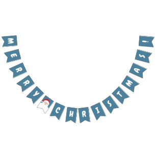 MERRY CHRISTMAS bunting banner