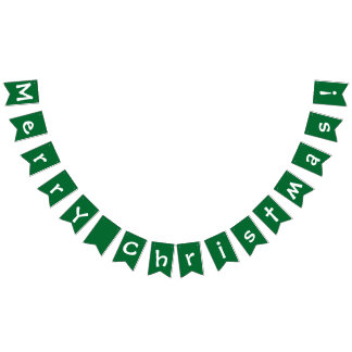 Merry Christmas! Bunting Flags