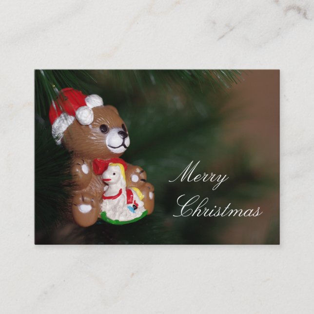Merry Christmas Business Card (Front)