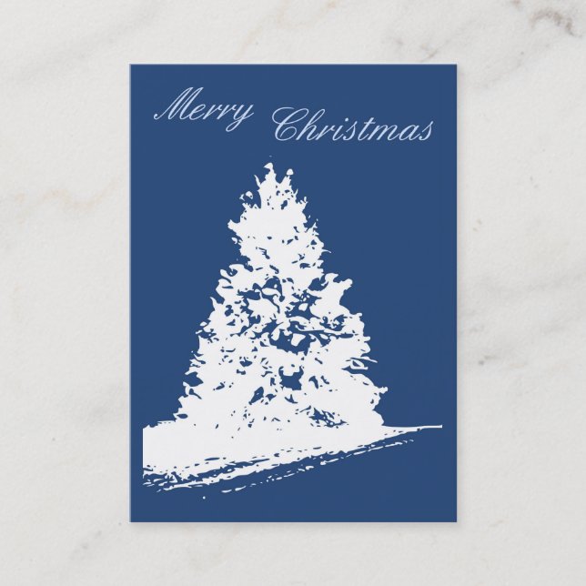 Merry Christmas Business Card (Front)