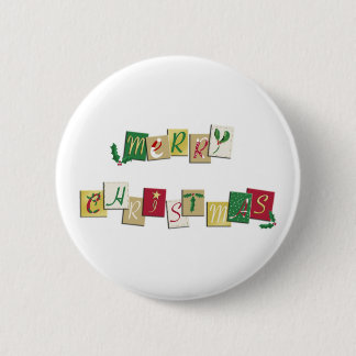 Merry Christmas Button