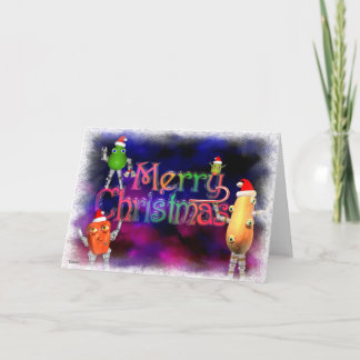 Merry Christmas by Valxart Holiday Card