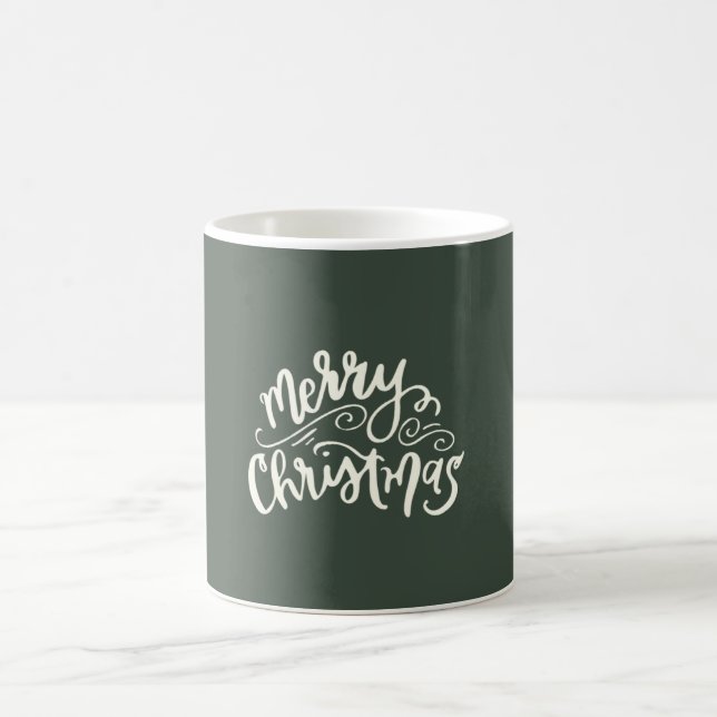 Merry Christmas Calligraphy Mug (Center)