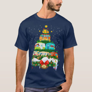 Merry Christmas Camping Lover Funny Camper Christm T-Shirt