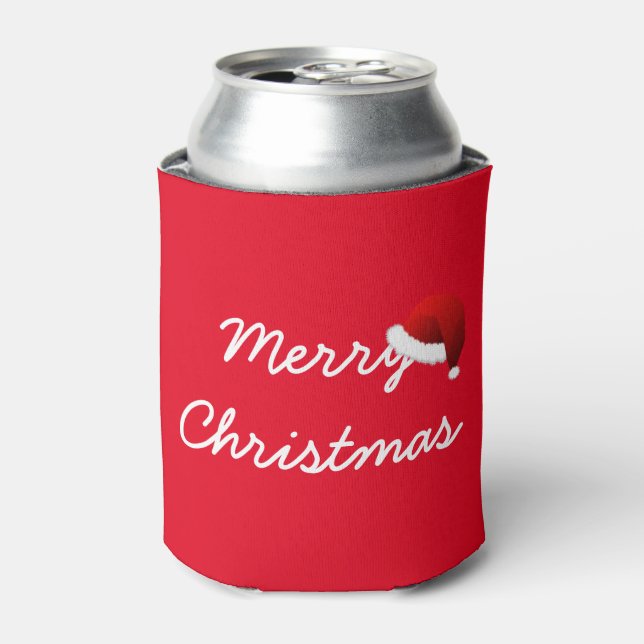 Merry Christmas Can Cooler (Can Front)
