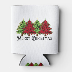 Merry Christmas Can Cooler