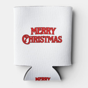 Merry Christmas Can Cooler