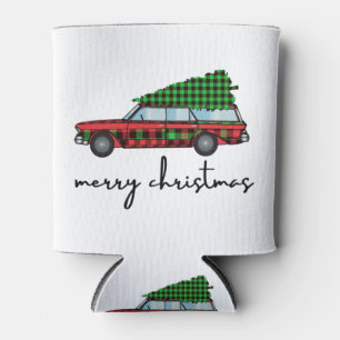 Merry Christmas Can Cooler