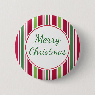 Merry Christmas Candy Party Button Pin Gift