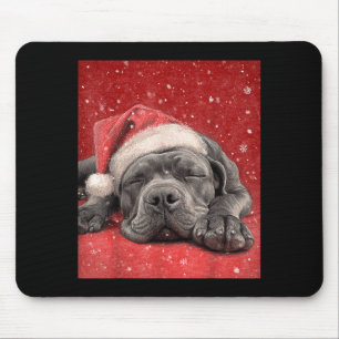 Merry Christmas Cane Corso  Mouse Mat