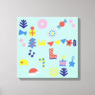 MERRY CHRISTMAS  CANVAS PRINT
