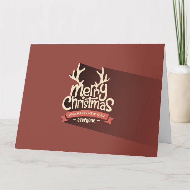 Merry Christmas Card (Front)