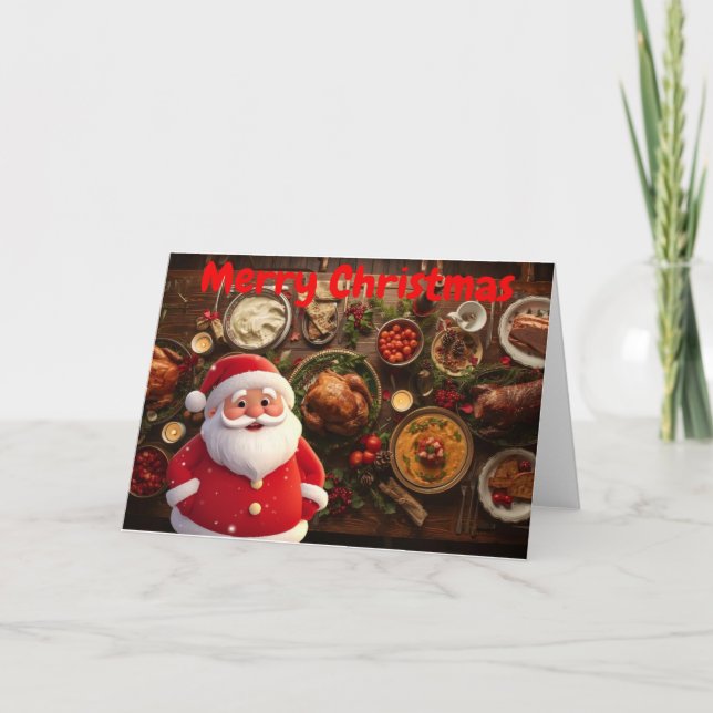 Merry Christmas. Card (Front)