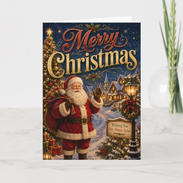 Merry Christmas Card (Front)