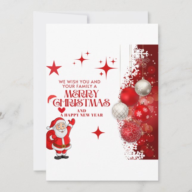 Merry christmas card (Front)