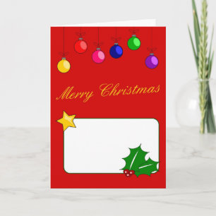 Merry Christmas Card