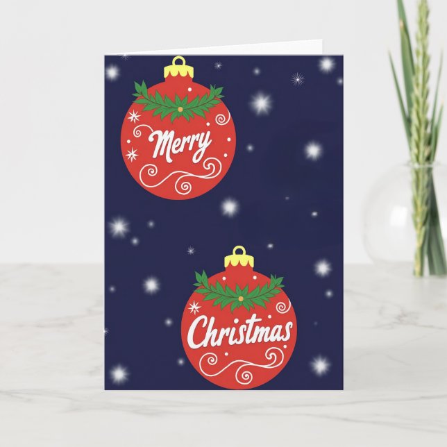 Merry Christmas Card (Front)