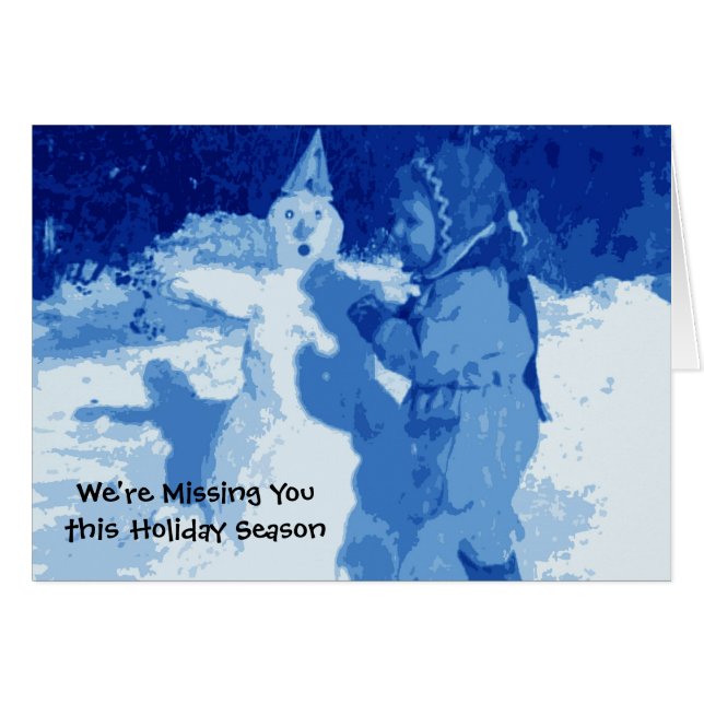Merry Christmas Card (Front Horizontal)