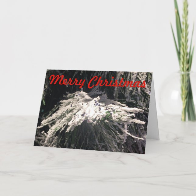 Merry Christmas, card (Front)