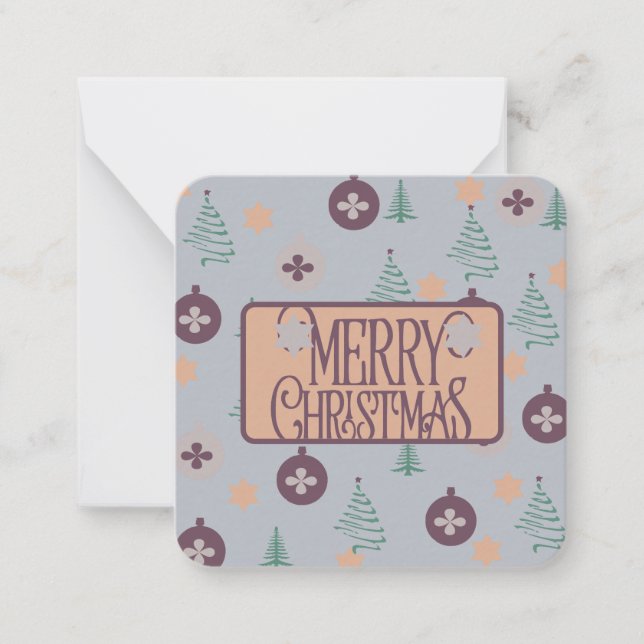 Merry Christmas  Card (Front)