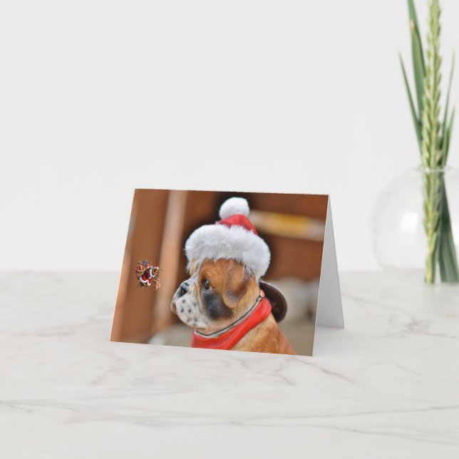 Merry Christmas.  Card (Front)