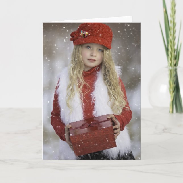 Merry Christmas.  Card (Front)