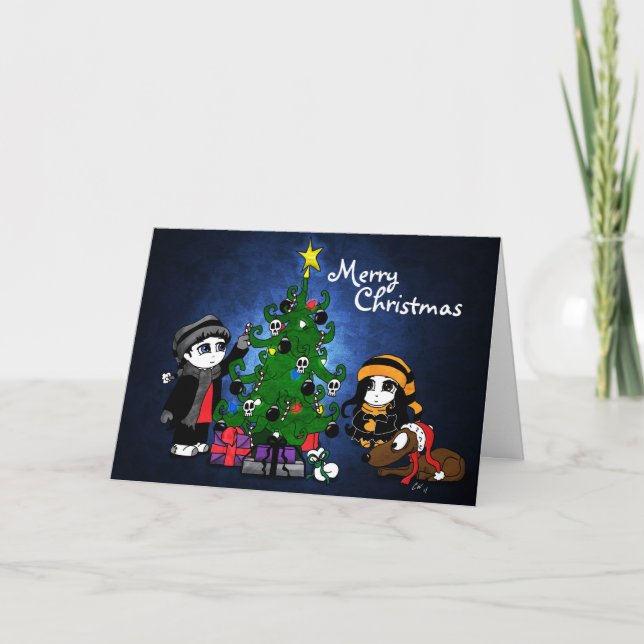 'Merry Christmas' Card (Front)