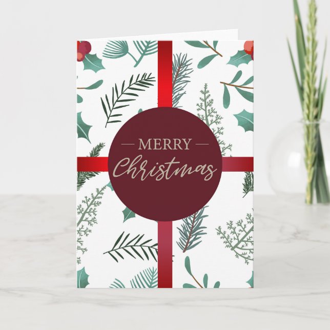 Merry Christmas Card (Front)