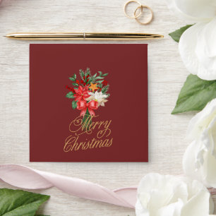 Merry Christmas Card Envelope