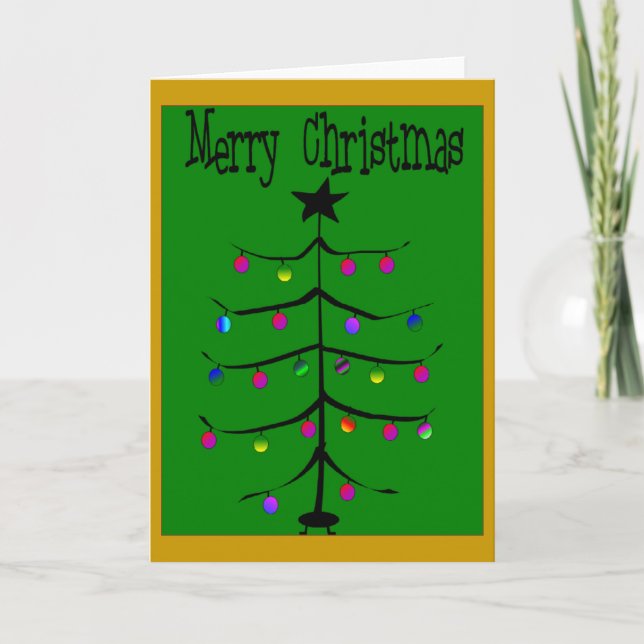 Merry Christmas Card--Funny/Mean Holiday Card (Front)