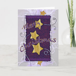 Merry Christmas Card + grunge background