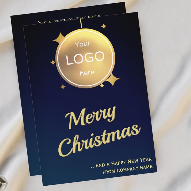 Merry Christmas Card Logo Corporate Holiday 2025 (Creator Uploaded)