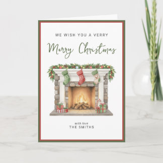 Merry Christmas cardboard Card