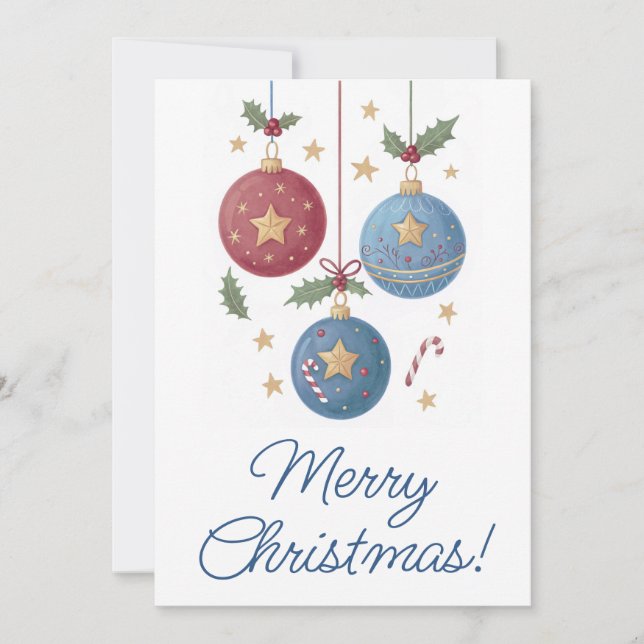 Merry Christmas cards (Front)