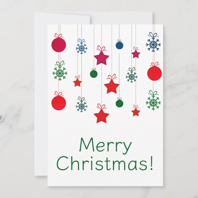 Merry Christmas cards (Front)
