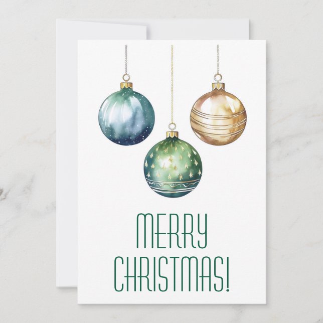 Merry Christmas cards (Front)