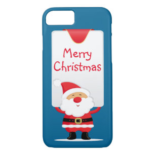 Merry Christmas Cartoon Santa iPhone 8/7 Case