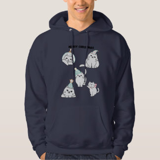 Merry christmas cats  hoodie