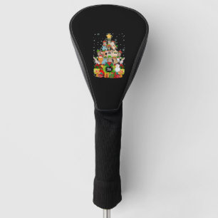 Merry Christmas Cats Tree Xmas Cat Golf Head Cover