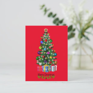 Merry Christmas Celebration Postcard