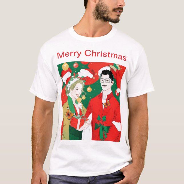 Merry Christmas Celebration  T-Shirt (Front)